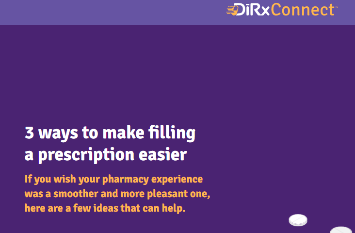 3 ways to make filling a prescription easier 2 3 Way to make filling a prescription easier 2