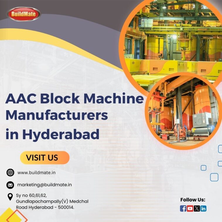 How to Manufacture AAC Block Plants 1 AAC Block Machine Manufacturers in Hyderabad