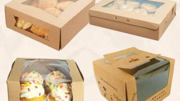 Bakery boxes with window 3