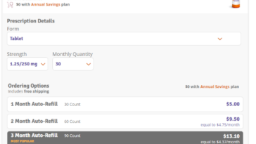 Glyburide Metformin HCl Generic Glucovance
