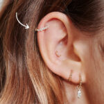 Understanding Ear Piercing Aftercare Instructions in Dubai 21 ohr piercing position helix 550x
