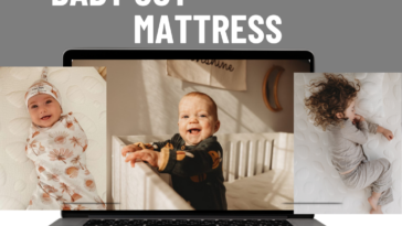 Breathable baby cot mattress