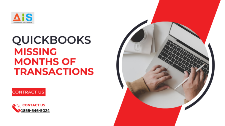 A Guide to Locating Old Transactions in QuickBooks 1 Red and White Geometric Creative Business Facebook Cover