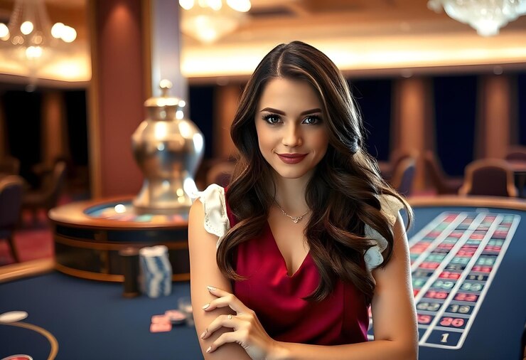 Baccarat Trend Analysis: Elevate Your Online Play 1 portrait female croupier looking camera beautiful dealer front casino table 1022426 17679 1