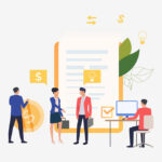 Business Overdraft (OD) Loan | Dukandar Overdraft Facility 21 business people working computer concluding contract 1262 19730