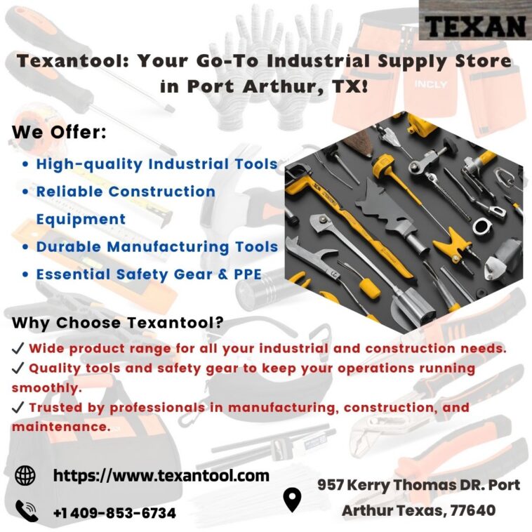 Texantool Your Go To Industrial Supply Store in Port Arthur TX 2