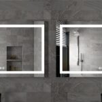 How to Decorate a Small Bathroom 21 LED infinity mirror