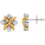 05 ctw moissanite stud earrings sixteen stone
