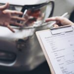 insurance agent working site car accident claim process people car insurance claim 1150 18105