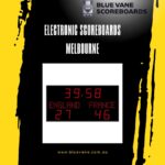 Electronic Scoreboards Melbourne: Enhancing Sports with Blue Vane 20 Electronic Scoreboards Melbourne