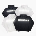 The Rise of Essentials Clothing in Activewear 20 Fear Of God Essentials Reflective Letter Hoodie 2