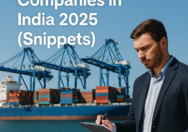 Top Freight Forwarding Companies in India 2025 Snippets 1