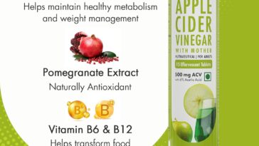 Apple Cider Vinegar with Mother Effervescent Tablets