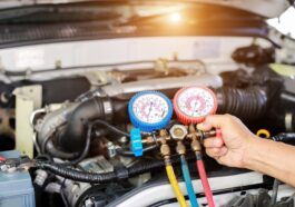 car air conditioner check service leak detection fill refrigerant 1