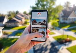smartphone road with map location pin visualization 1