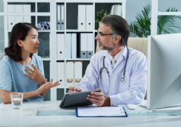 patient telling doctor about symptoms disease 1098 19324