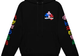 chrome hearts black and multicolor cross logo hoodie 550x505 1