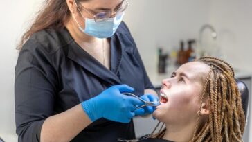 dental procedure installing braces close up dentistry braces teeth 169016 67240