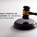 Privacy Rights in Relation to Criminal Investigations 20 privacy rights in relation to criminal investigations