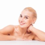 Skin Glow Transformation With Glutathione Pills For Skin Whitening 8 beauty woman face portrait beautiful model girl with perfect fresh clean skin color lips purple red blonde brunette short hair youth skin care concept 231208 5726