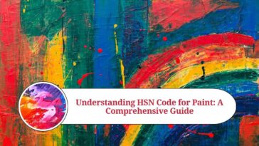 hsn code for paint