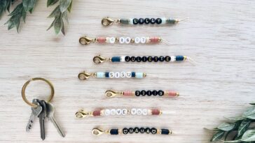 PersonalizedLetterBeadKeychain10