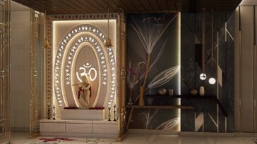 mandir interior design